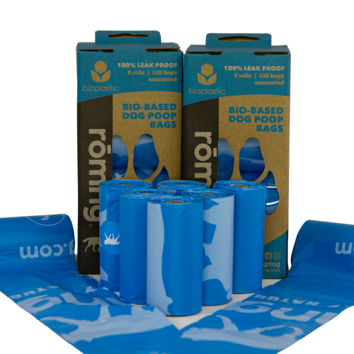 Romng (Alpha Dog) Poop Bags HDPE Cornstarch Bio-Bags