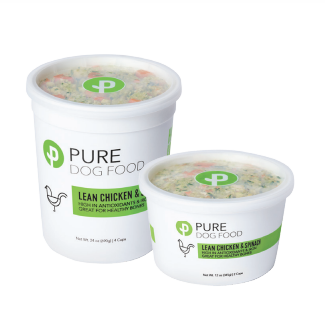 PURE Lean Chicken & Spinach Dog Food
