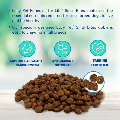 Lucy Pet Foods™ Grain-free Duck, Pumpkin & Quinoa Small Bites Dog Food