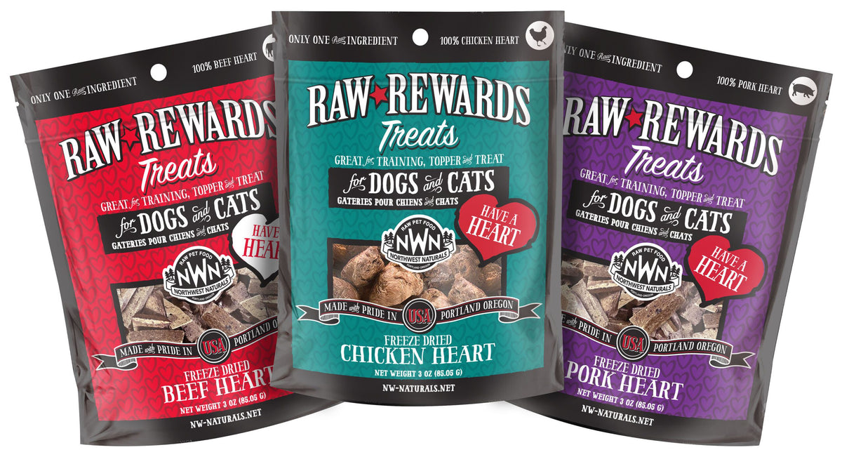 Northwest Naturals Raw Rewards Freeze-Dried Treats for Dogs and Cats - Los  Angeles, CA - West Hollywood, CA - Palm Springs, CA - Tailwaggers Pet Food  & Supplies