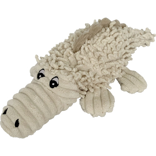 PetLou Natural Crocodile Dog Toy