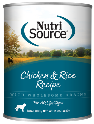 NutriSource® Adult Chicken & Rice Formula Healthy Wet Dog Food