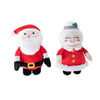 Fringe Mr. and Mrs. Santa Paws 2pc Dog Toy Set