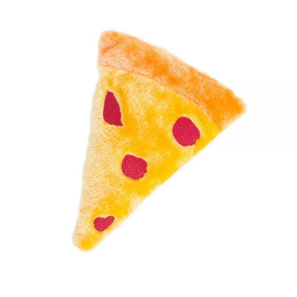 ZippyPaws Squeakie Emojiz Pizza Slice Plush Dog Toy - Los Angeles