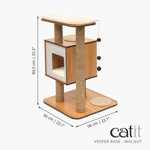 Catit Vesper Base – Walnut