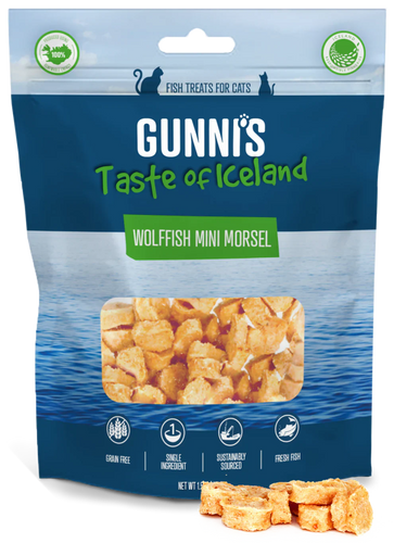 Gunni's Wolffish Mini Morsel  Cat Treats