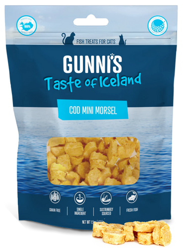 Gunni's Cod Mini Morsels Cat Treats