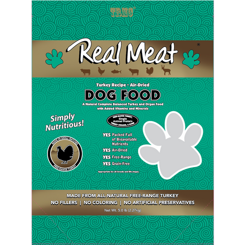 The Real Meat Air-Dried Turkey Dog Food