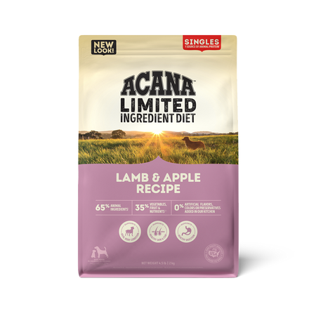 ACANA Singles Limited Ingredient Lamb & Apple Recipe Dry Dog Food