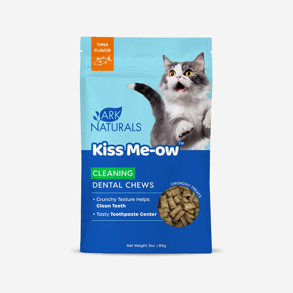 Ark Naturals Kiss Me-Ow Cleaning Tuna Dental Chews for Cats