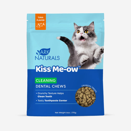 Ark Naturals Kiss Me-Ow Cleaning Tuna Dental Chews for Cats