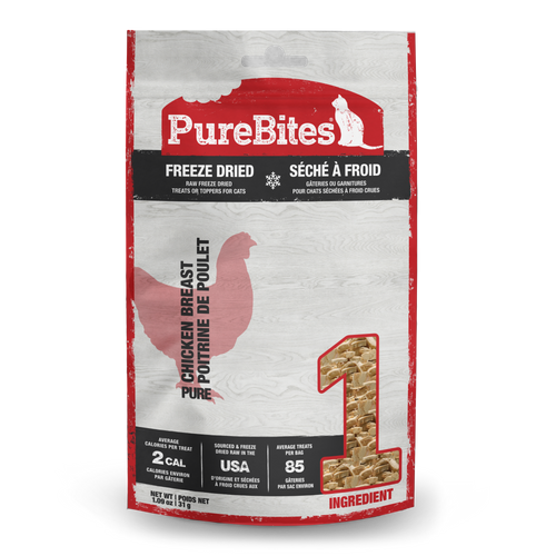 PureBites Freeze Dried Chicken Breast Cat Treats