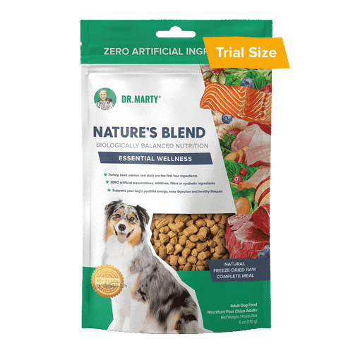 Dr. Marty Nature’s Blend Essential Wellness Premium Freeze-Dried Raw Dog Food (48 oz)