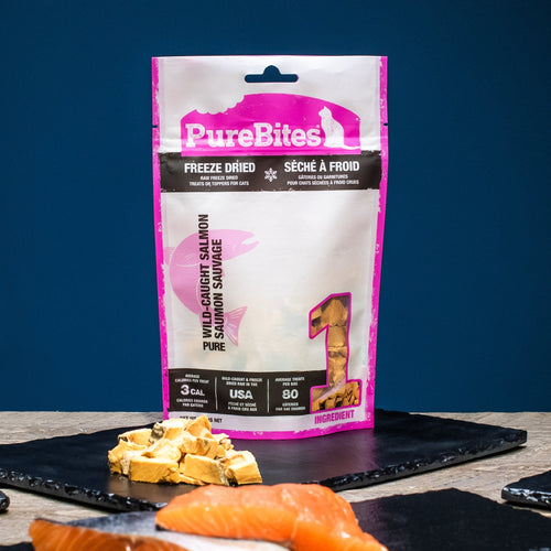 PureBites Freeze Dried Salmon Cat Treats