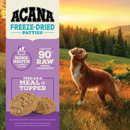 ACANA Freeze Dried Patties Duck Recipe Dog Food & Topper