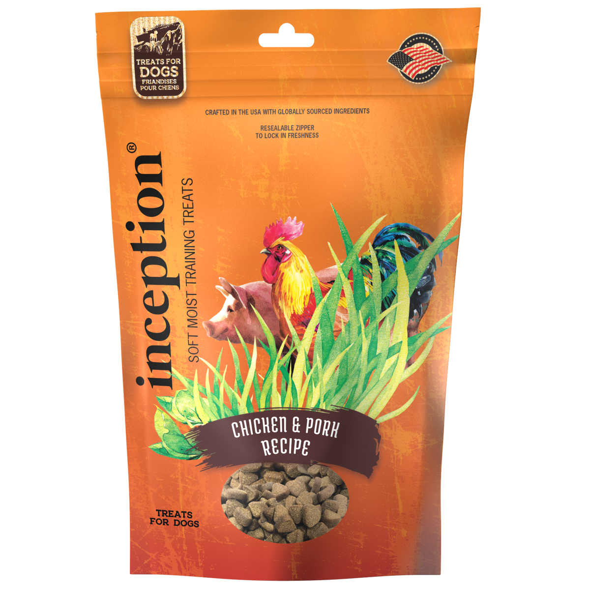 Inception Chicken & Pork Soft Moist Dog Training Treat - Los Angeles ...