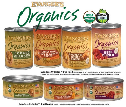 Evanger's Organic Braised Chicken Dinner For Cats