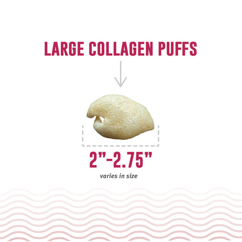 Icelandic Beef Collagen Puffs with Kelp Treats for Dogs (2.5 oz)