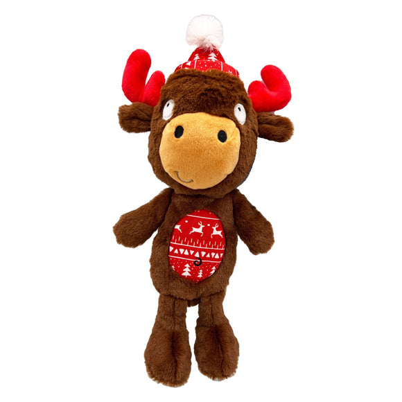 Lulubelle's Power Plush Mistletoe Moose