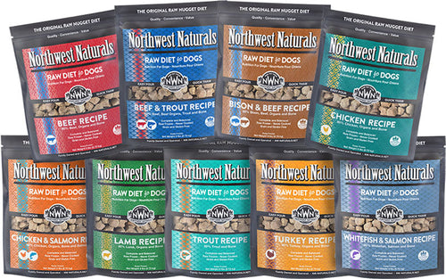 Northwest Naturals Frozen Raw Nuggets for Dogs (6 lbs)