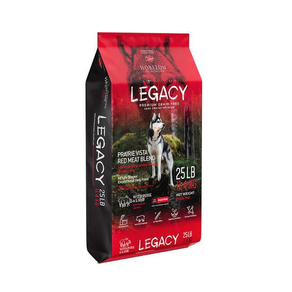 Horizon Legacy Grain Free Prairie Vista Red Meat Blend Dry Dog Food Los Angeles CA West Hollywood CA Palm Springs CA Tailwaggers Pet Food Supplies