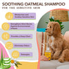 Natural Dog Company Oatmeal Sensitive Skin Shampoo for Dogs (12 oz)