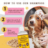 Natural Dog Company Oatmeal Sensitive Skin Shampoo for Dogs (12 oz)