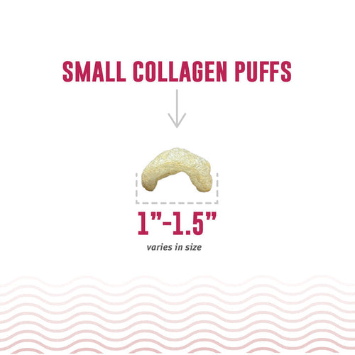 Icelandic+™ Beef Collagen Puffs with Cod Skin Treats for Small Dogs (1.3 oz)