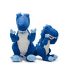 Fabdog Floppy T-Rex Dog Toy (Large Blue)