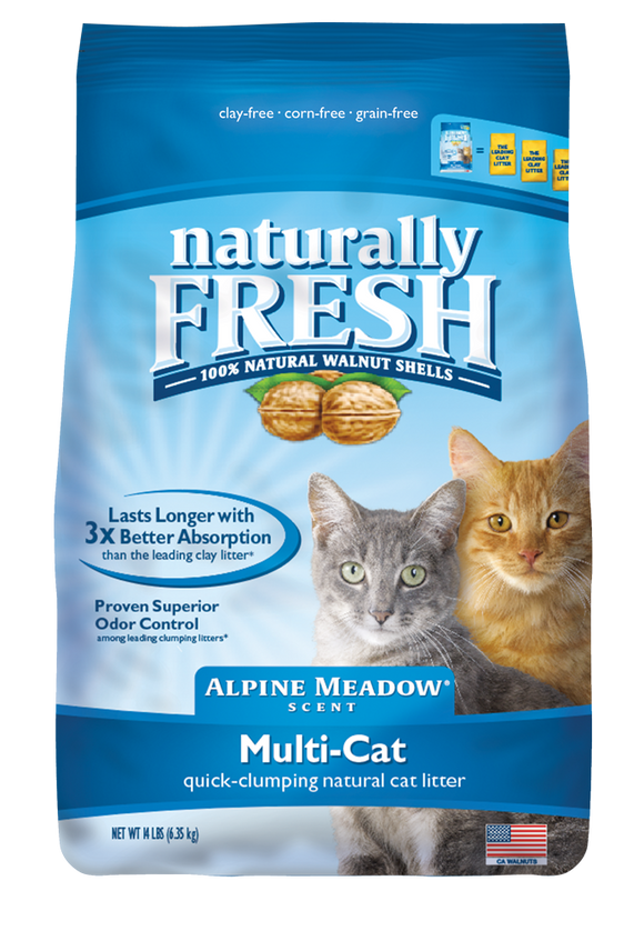 Naturally Fresh Alpine Meadow Scent Clumping Litter