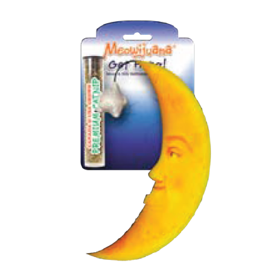 Meowijuana Get Hung! Refillable Moon & Stars Cat Toy