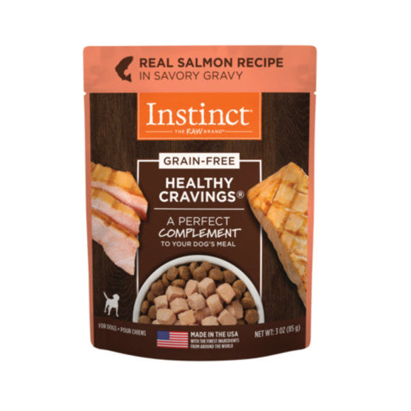 Nature's Variety Instinct Healthy Cravings Salmon Wet Dog Food Topper