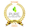 Pure and Natural Pet Fragrance Free Hypoallergenic Organic Shampoo