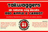 Tailwaggers Dog Treat Biscuit Apple & Carrot