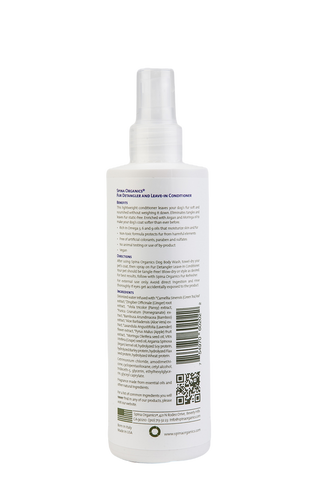 Spina Organics  Leave-In Conditioner Detangler Spray