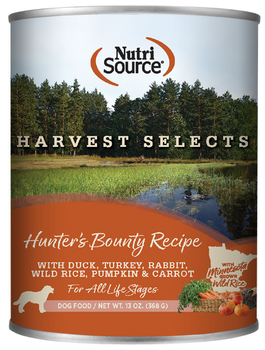 NutriSource® Harvest Selects Hunter’s Bounty Recipe Wet Dog Food