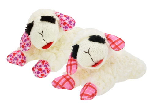 MultiPet Valentine’s Day Lamb Chop Dog Toy