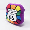 Bone Voyage West Hollywood Route 66 Dog Toy