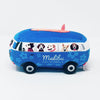 Bone Voyage Malibu Surfer Van Dog Toy