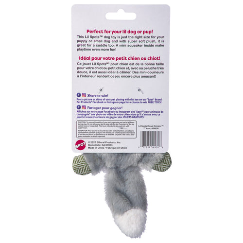 Ethical Pet SPOT Lil Spots Donut Crinkler 3 Pack Dog Toy