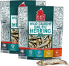 Platos Pet Treats Premium Wild Caught Baltic Herring Dog Treats