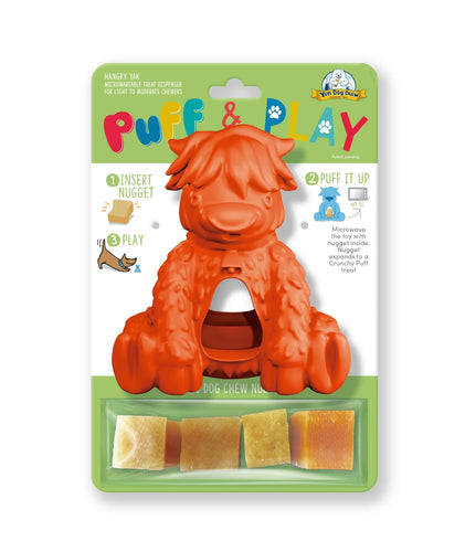 Yeti Dog Chews Yeti Yak Puff and Play Dog Toy
