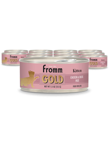 Fromm Kitten Gold Chicken and Duck Pâté Cat Food