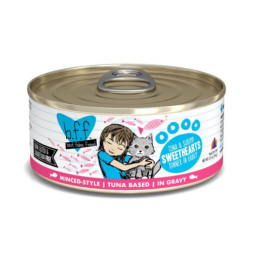 Weruva BFF Tuna & Shrimp Sweethearts Canned Cat Food