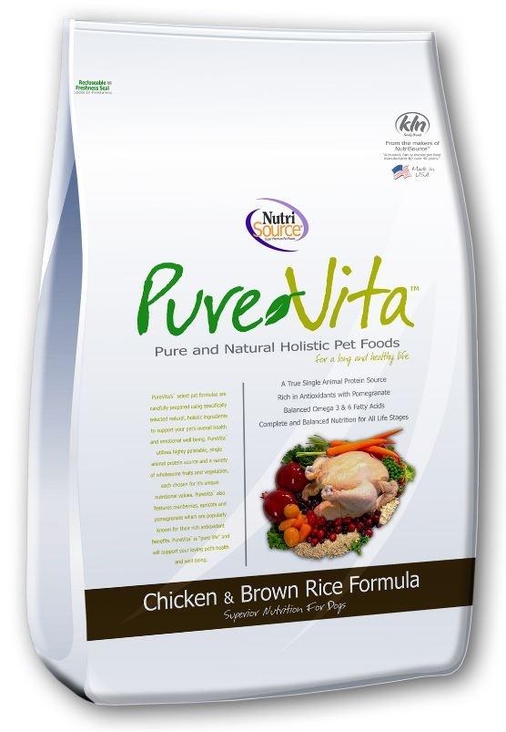 PureVita Chicken And Brown Rice Dry Dog Food