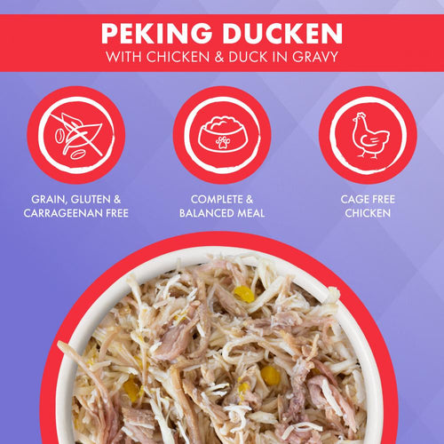 Weruva TRULUXE Peking Ducken with Chicken and Duck in Gravy Canned Cat Food