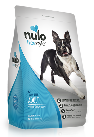 Nulo low hot sale fat dog food