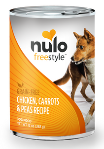 Nulo FreeStyle Grain Free Chicken, Carrots and Peas Recipe Canned Dog Food