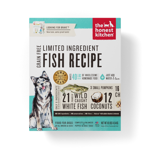 The Honest Kitchen Limited Ingredient Fish Recipe Dehydrated Dog Food