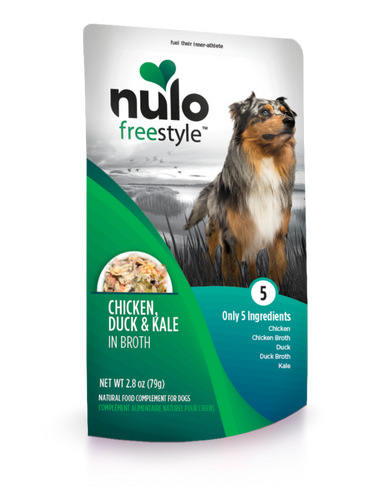 Nulo FreeStyle Chicken, Duck & Kale in Broth Recipe for Dogs